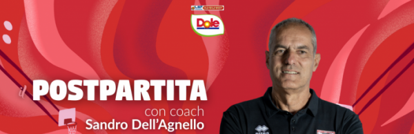 Reale Mutua Torino – Dole Rimini 64-67, dopo gara con coach Sandro Dell ...